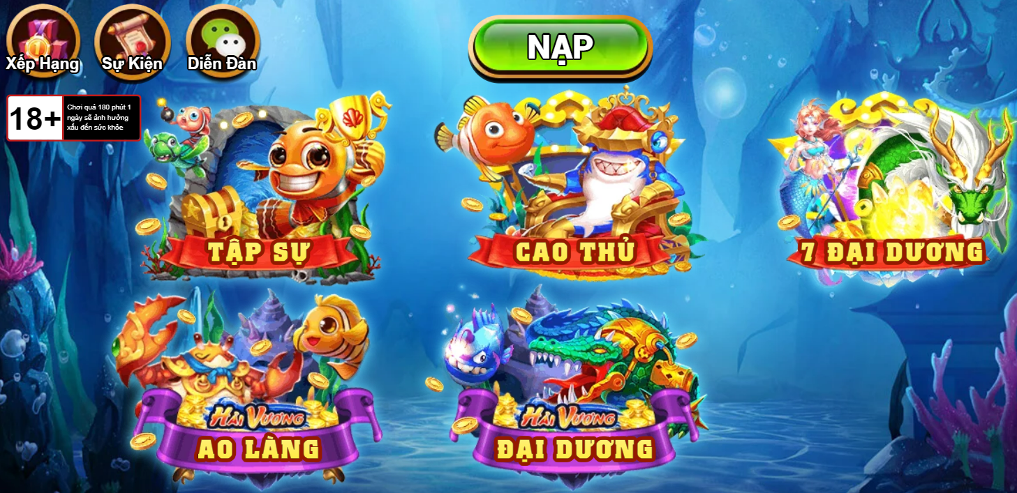 Bắn cá zui – Bắn cá giải trí có thưởng