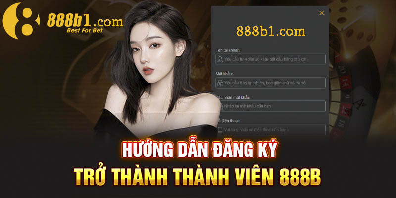 Đăng ký 888b đơn giản