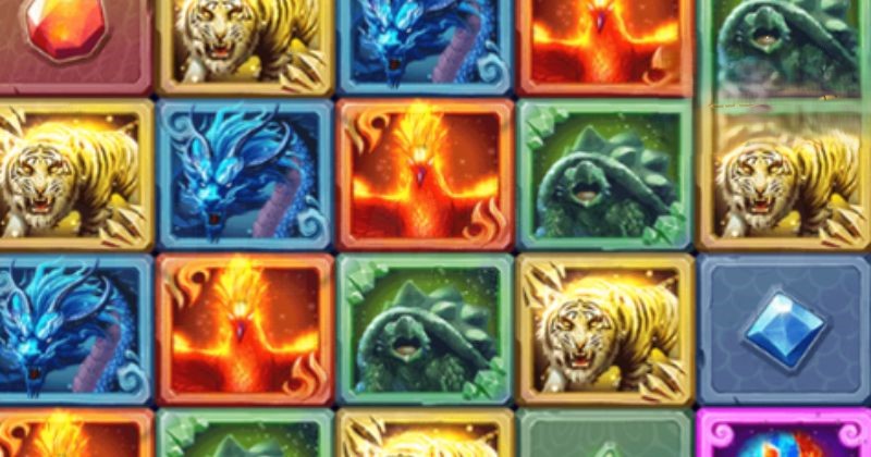 Giao diện 4 Thần Thú cực bắt mắt