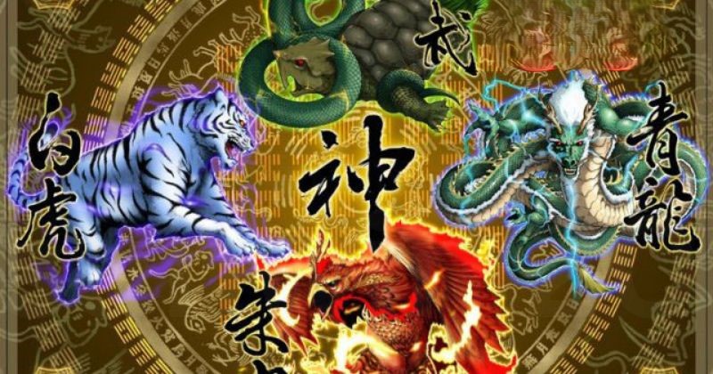 Luật chơi 4 Thần Thú xoay quanh 4 biểu tượng linh vật huyền thoại