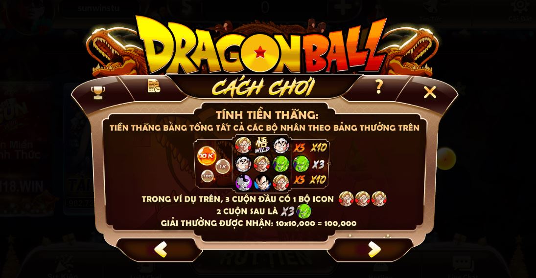cách quay hũ dragon ball