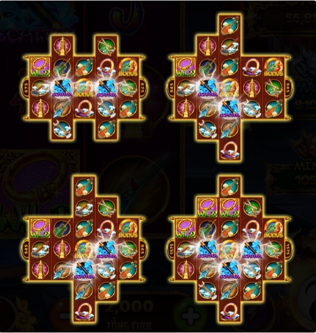 Thuật ngữ biểu tượng Scatter đặc biệt trong Tây Du Thần Khí