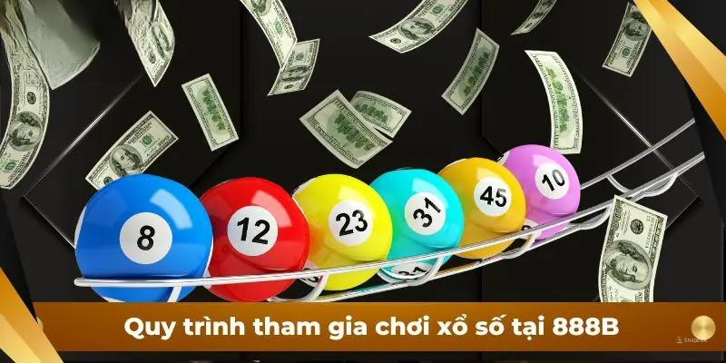 Quy trình tham gia chơi xổ số tại 888B