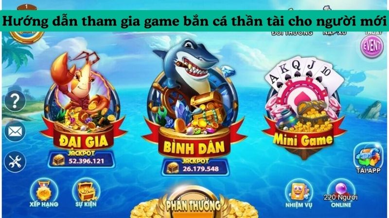 Những thông tin quan trọng về sảnh KS bắn cá